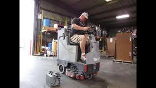 Auction #4100063 - RIDE ON FLOOR SCRUBBER #1