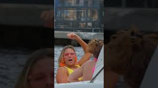 Pure Happiness Afloat: Ladies on Their Luxury Yacht Celebrate Life and Wave at Boatsnaps! 🚢💃🌞