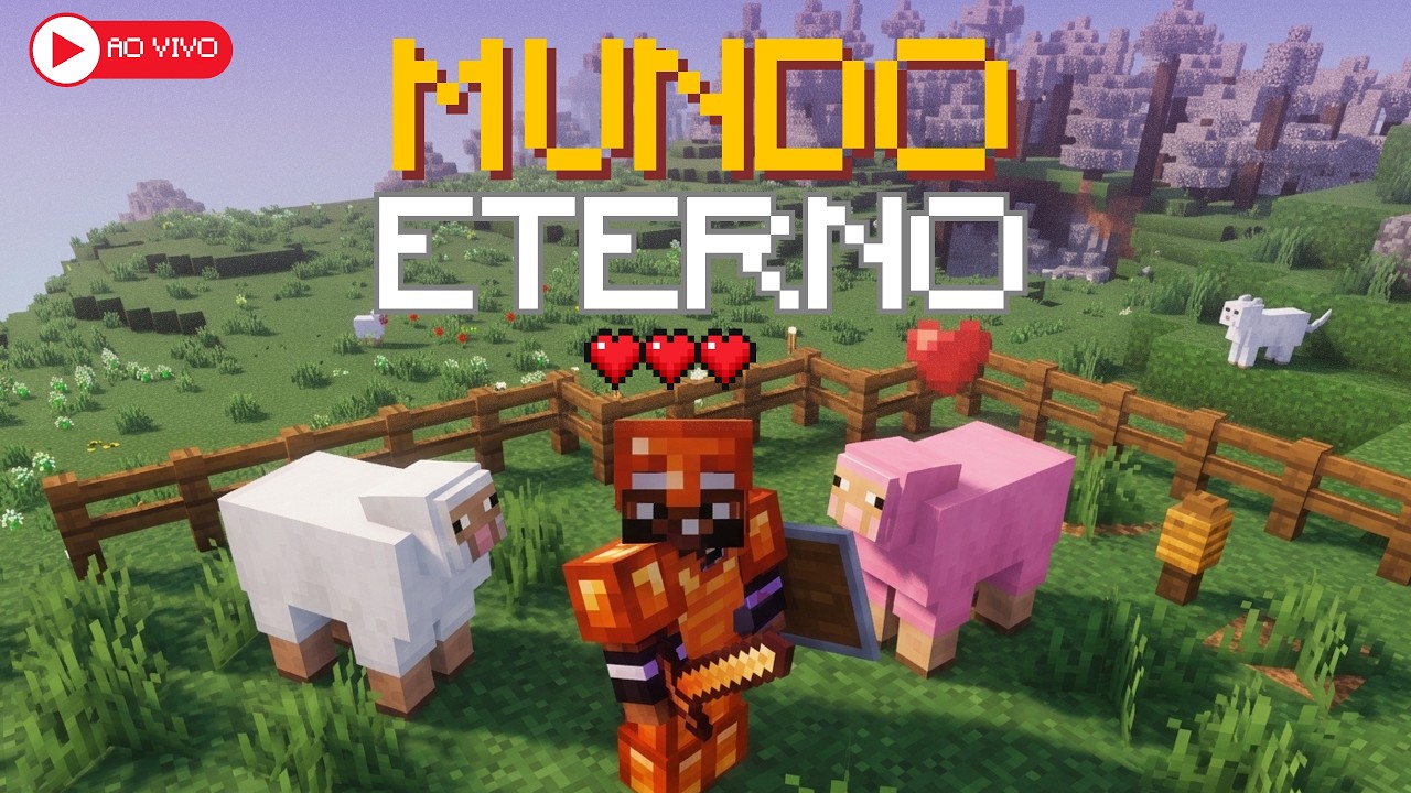🔴 LIVE ON! NOVAS CONSTRUÇÕES NO MEU MUNDO 🏠⛏️ | MINECRAFT BEDROCK | XPHELIP GAMEPLAY