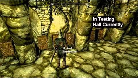 Skyrim console commands [PC] - Testing Hall