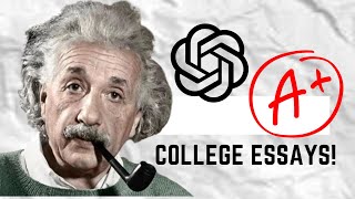 I Used ChatGPT To Write My College Essays - 2023 Life HACKS(Use Responsibly)
