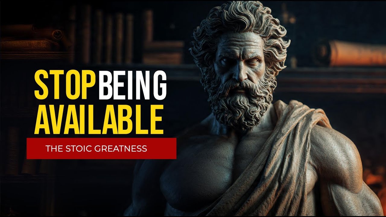 When You Stop Being Available, Everything Gets Better | Stoicism ...