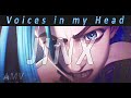 Jinx Voices In My Head An Arcane AMV 4k 