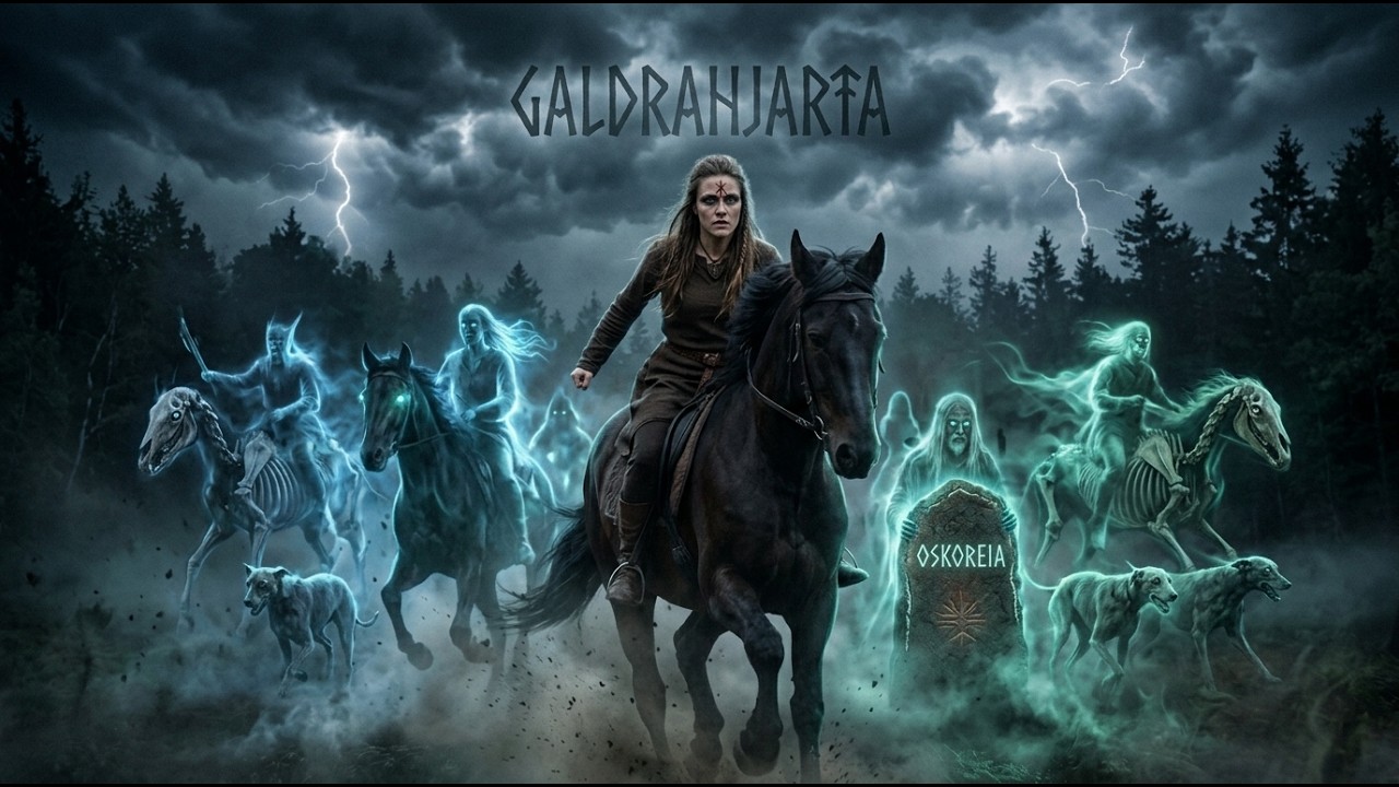 Galdrahjarta - Oskoreia (The Wild Hunt) | Dark Nordic Folk & Pagan Music