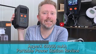 This Saved Us During a Power Outage! ⚡ AsperX 60000mAh Power Station Review You NEED to See!