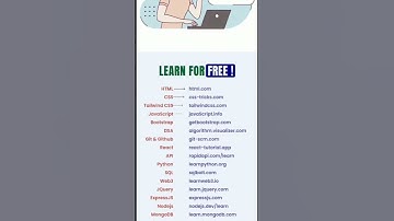 Websites To Learn Full Stack Web-Development