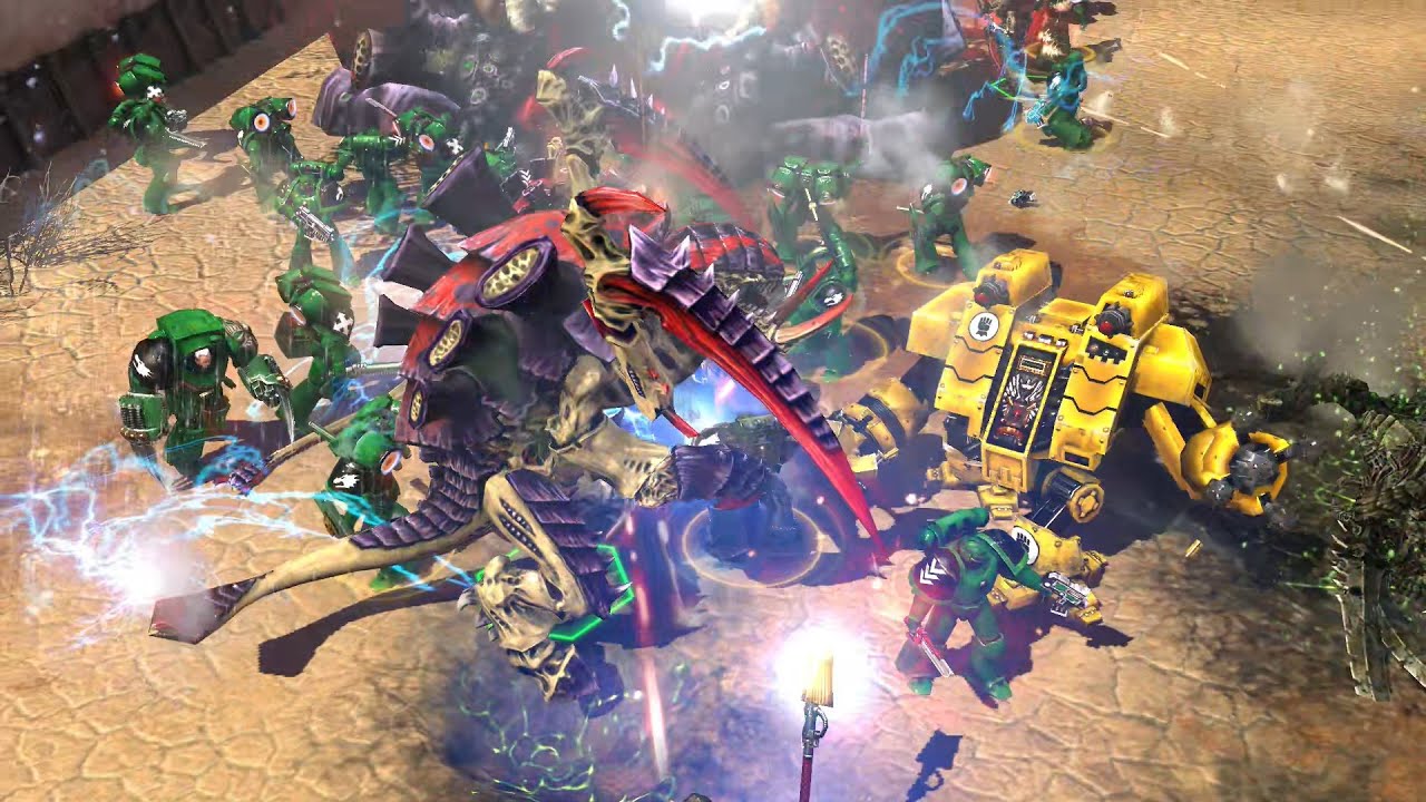Space Marines vs Tyranids - Eternal Mod - Warhammer 40K Dawn Of War 2 ...