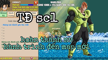 Ngọc Rồng Online | TĐ sc1 hoàn thành full nv đến map mới