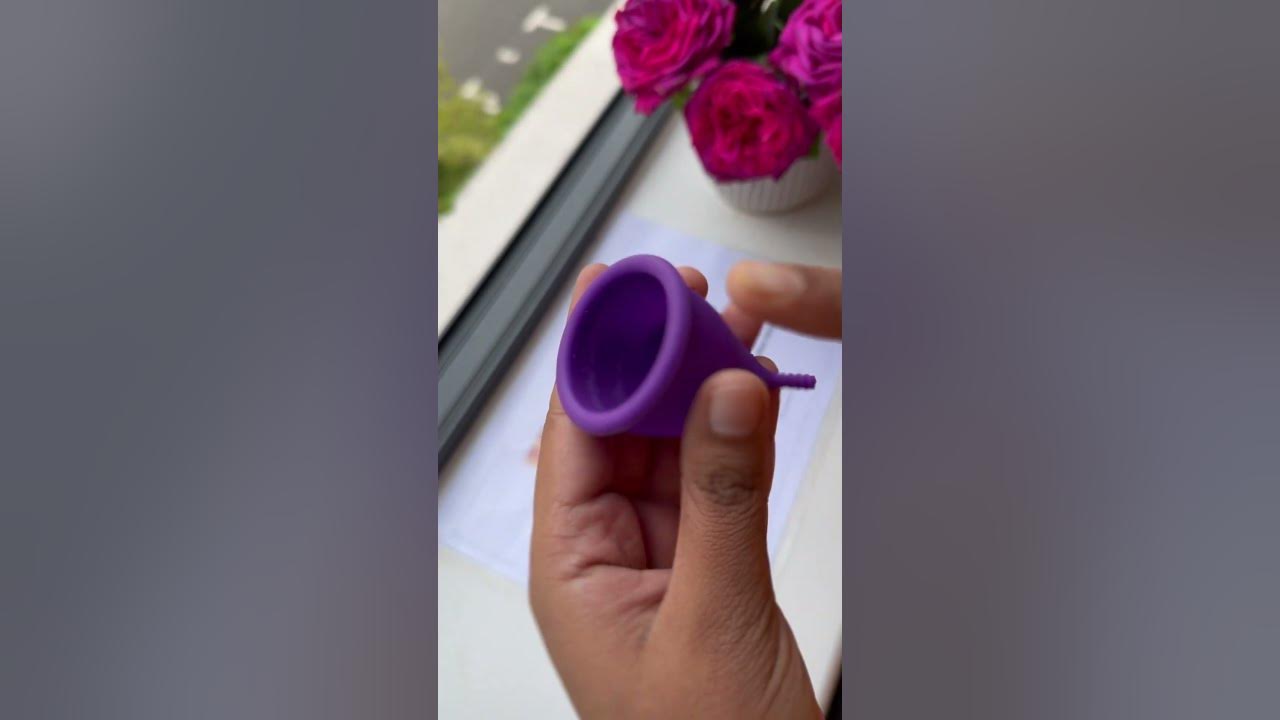 How to insert menstrual cup? YouTube
