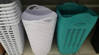 Walmart Plastic Storage - Laundry Basket  Shopping