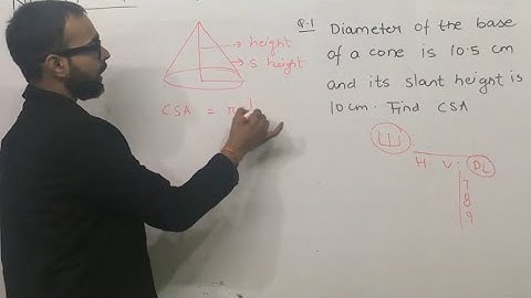 #115 Surface Area and Volume | NCERT Class 9 | Ex 13.3 |CP Singh