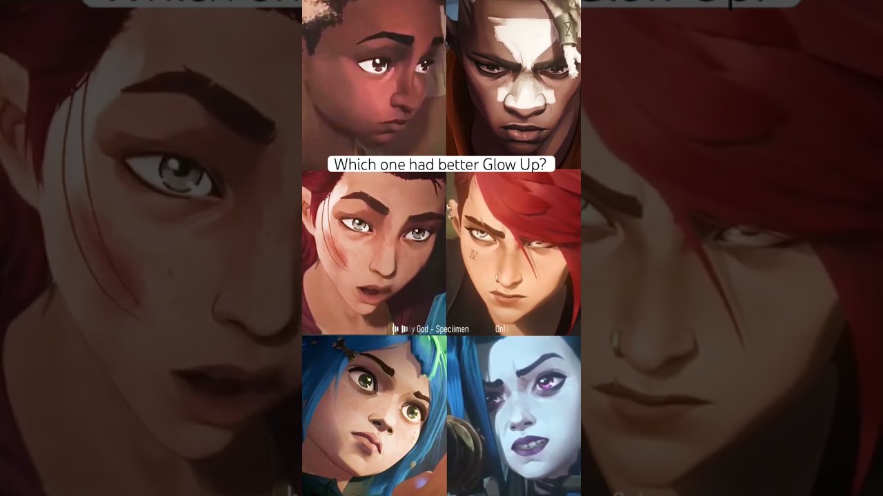Which One Had The Best Glow Up Ekko Vi Or Powder Arcane Leagueoflegends Jinx
