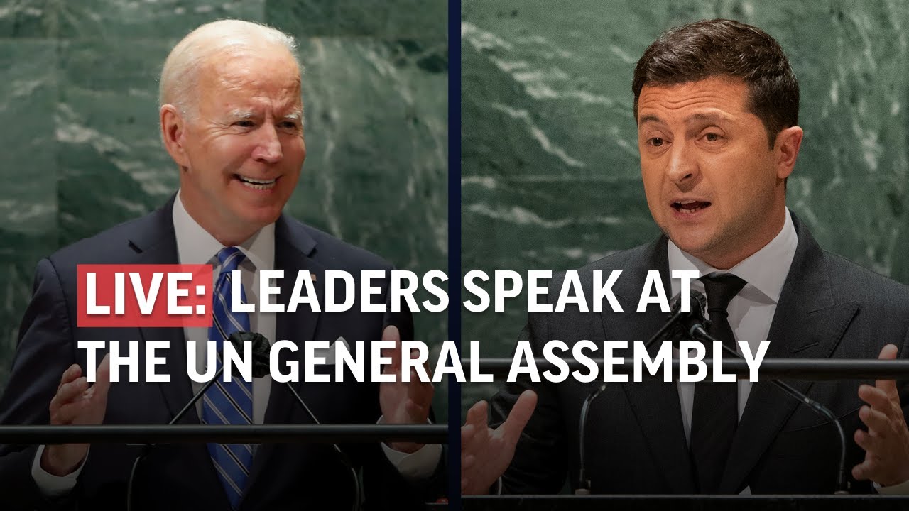 Watch live: President Joe Biden speaks at the UN General Assembly