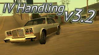 IV Handling v3.2 Stable Release - Vanilla Vehicle GTA SA