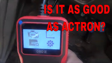Temu OBD II Code Scanner VS Actron CP9125 Pocket Scanner
