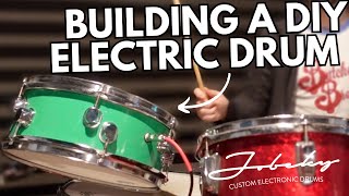 Building A DIY Electric Drum (w/ Jobeky Drum Triggers)