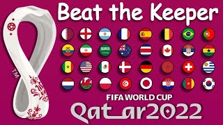 World Cup Qatar 2022  Beat The Keeper | Marble Race