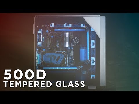 CORSAIR Obsidian 500D - Two Tempered Glass Side Doors