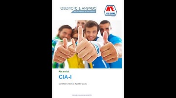 Killexams.com CIA-I Braindumps and Practice Tests with Real Questions