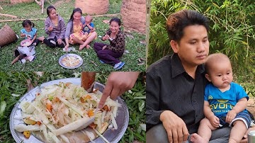 phauj luag ntxhi peb tuav qaub dib noj qab kawg