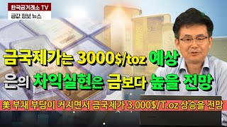 금국제가는 3000$/toz 예상 & 은의 차익실현은 ...