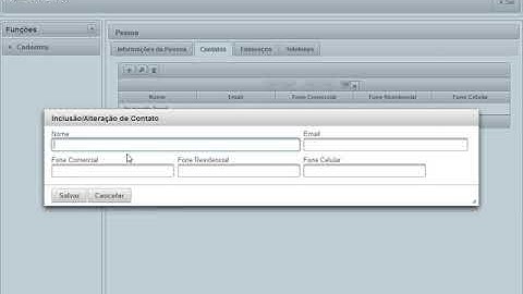T2Ti ERP 2 0   Java WEB   Cadastros Base   10   Tour