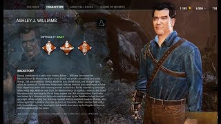 Ash Williams (Evil Dead) DLC with Cosmetics and VOICE LINES | Dead by Daylight
