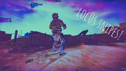 snipes using locus (no stopping power)