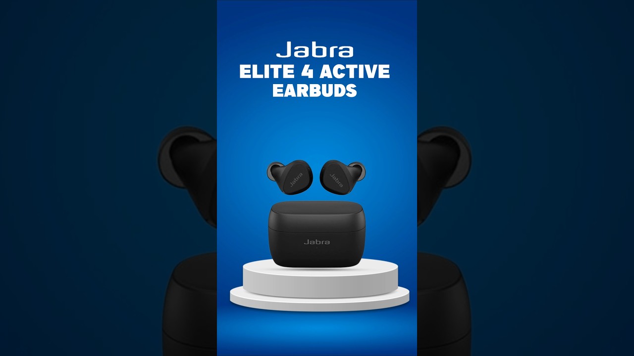 Buy Jabra Elite 4 Active in-Ear Bluetooth Earbuds ✔️ 20% OFF