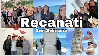 Vlog  Recanati Italia P3 ultima // Ancona- Roma- Porto Recanati- Pisa- Assisi- Diploma- Despedida