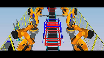 Tecnomatix Process Simulate - Welding line