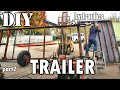 DIY 26ft Trailer build part2 | Hydraulic tail