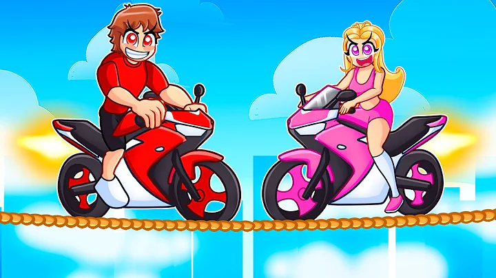 1v1 Race On A TIGHTROPE In GTA 5...