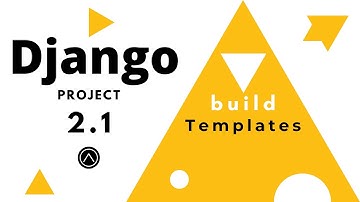 Django project 2.1 || Setting up templates  || login & signup || Beginners #2 || O.nitin353