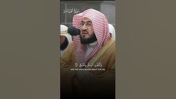 تلاوة بديعة من سورة القيامة | تلاوة فضيلة الشيخ د.#بندر_بليلة