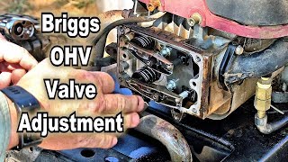 DIY: How to adjust the valves on a Craftsman (Briggs) 17.5HP OHV Engine