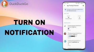How To Turn On And Enable Notification On DuckDuckGo App