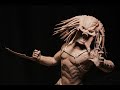 Скульптура ХИЩНИКА (формат 1:6) из глины Monsterclay.