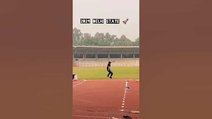 Javelin throw delhi state school games 🚨🚀#javelin #cricket #javelinthrow #shorts #trending #sports