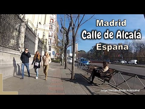 Madrid CALLE de ALCALA Spain