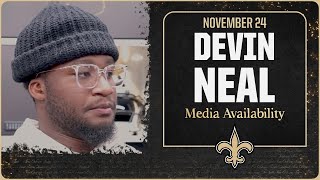 Devin Neal on his performance, increased opportunities | New Orleans Saints