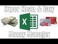 Easy Money Manager (Excel) - YouTube