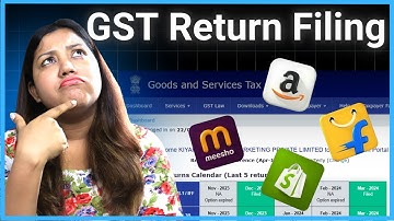 GST Return Filing for Ecommerce Sellers | Amazon Flipkart Meesho
