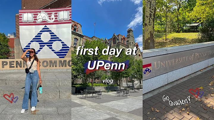 VLOG: flying to Philly + first day at UPenn l Mari...