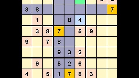 How to Solve Guardian Sudoku Hard 4927 August 21, 2020