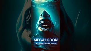 MEGALODON: The Ultimate Deep-Sea Monster! 🦈🌊 #exploreminute #facts #discovertheunknown