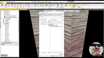 Extract seismic at wells in Petrel Software