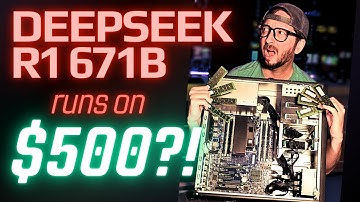 Deepseek R1 671b on a $500 AI PC!