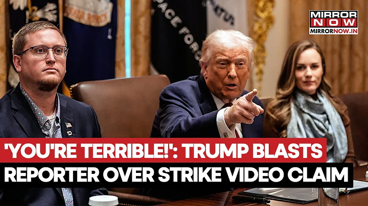 Trump Blasts 'Obnoxious' Reporter For 'Boat Attack' Question, Backtracks On Releasing Strike Video?