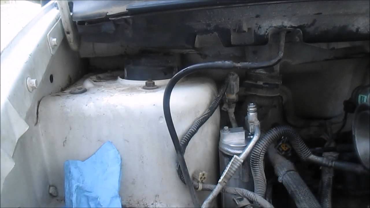 How To Replace An AC Compressor Dodge Caravan Part 3 Receiver Drier And